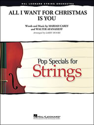 All I Want for Christmas is You Orchestra sheet music cover Thumbnail